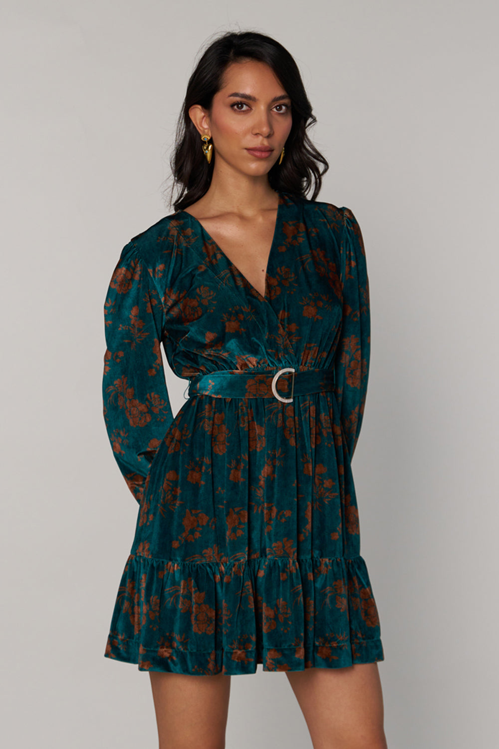 Mehak Jain In Our Madison Velvet Dress