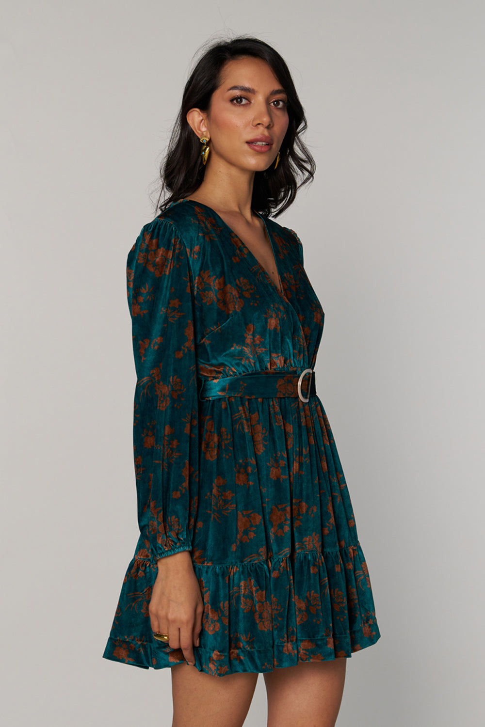 Mehak Jain In Our Madison Velvet Dress