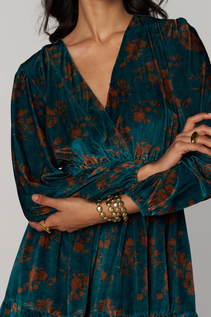 Mehak Jain In Our Madison Velvet Dress