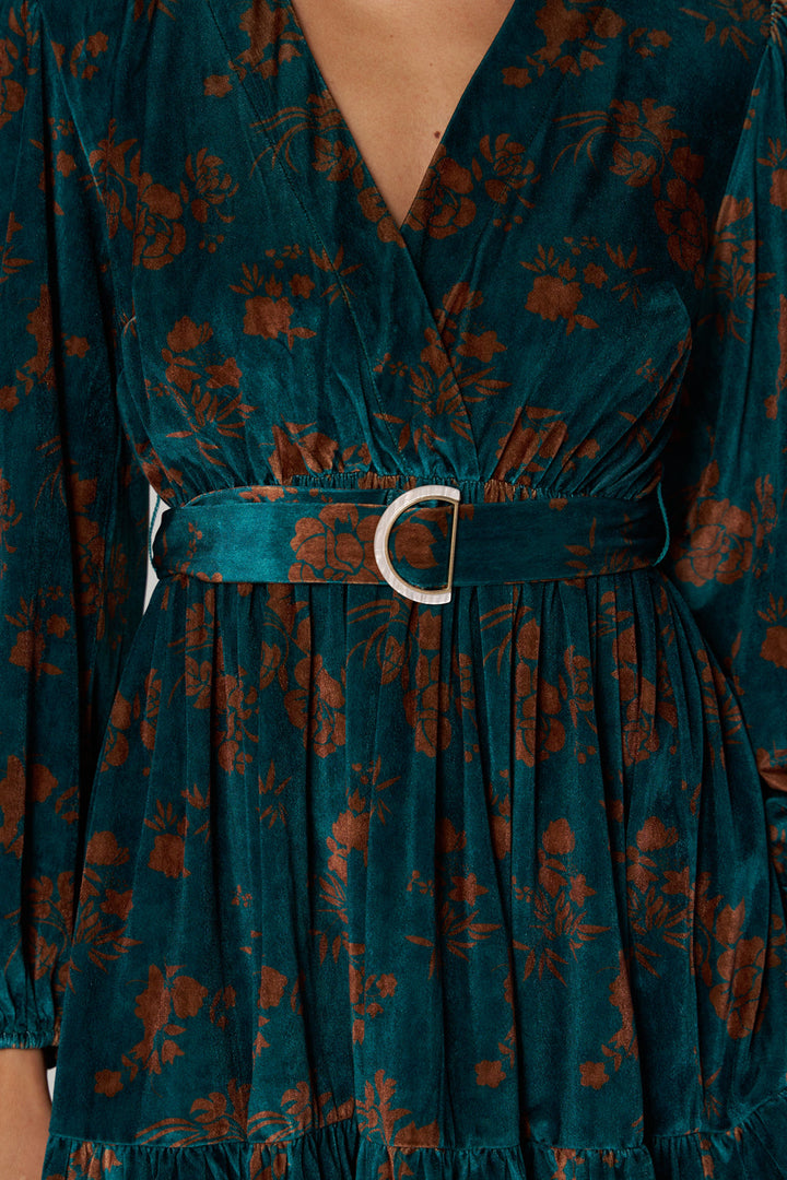 Mehak Jain In Our Madison Velvet Dress