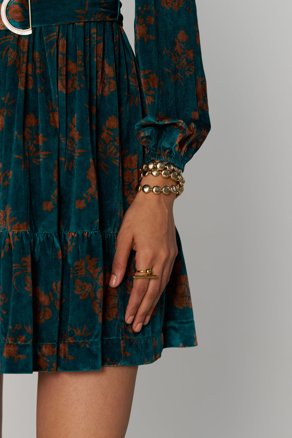 Mehak Jain In Our Madison Velvet Dress