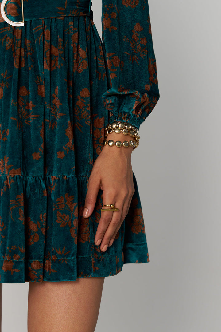 Mehak Jain In Our Madison Velvet Dress