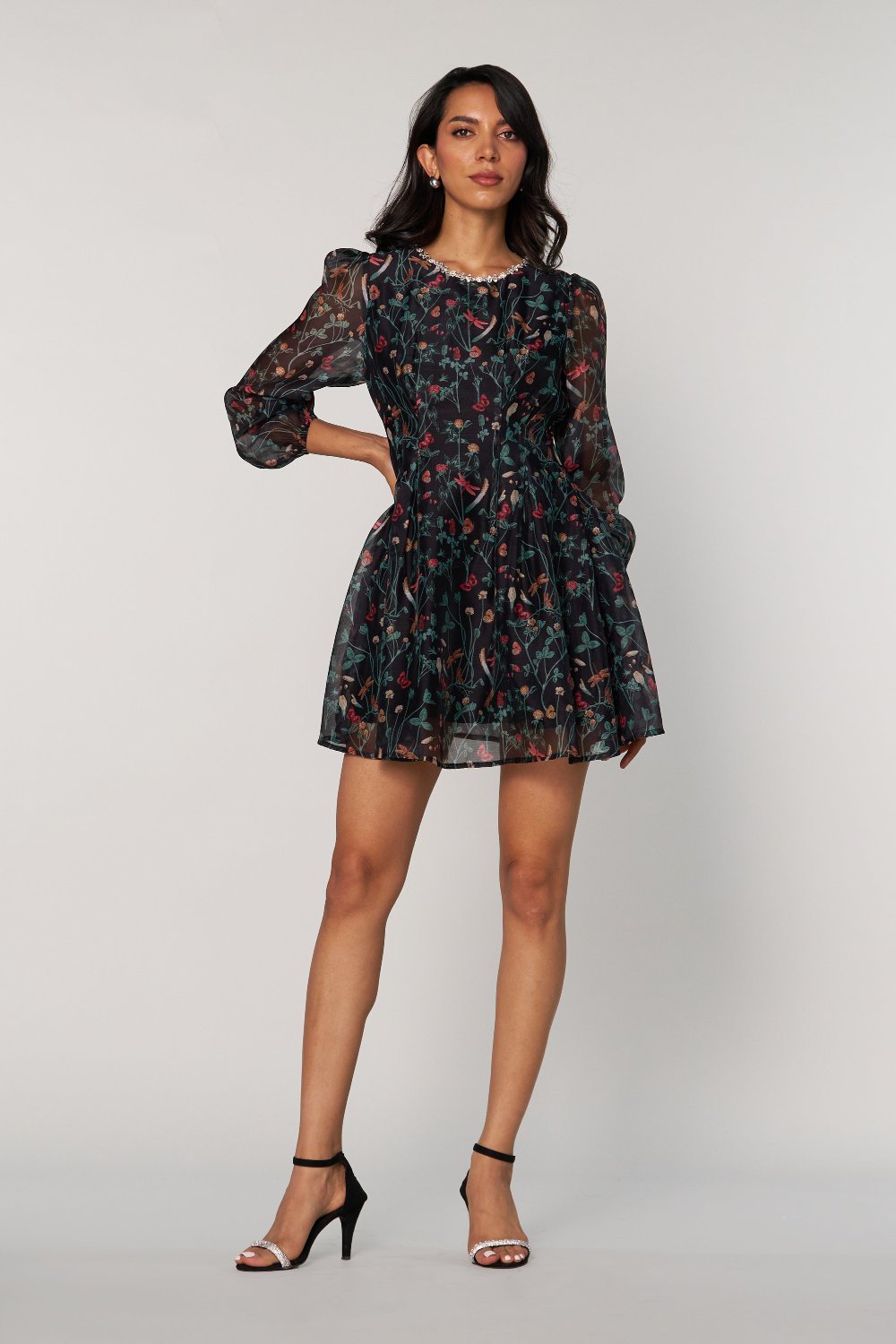 Nikita Vasdev In Our Victoria Floral Dress