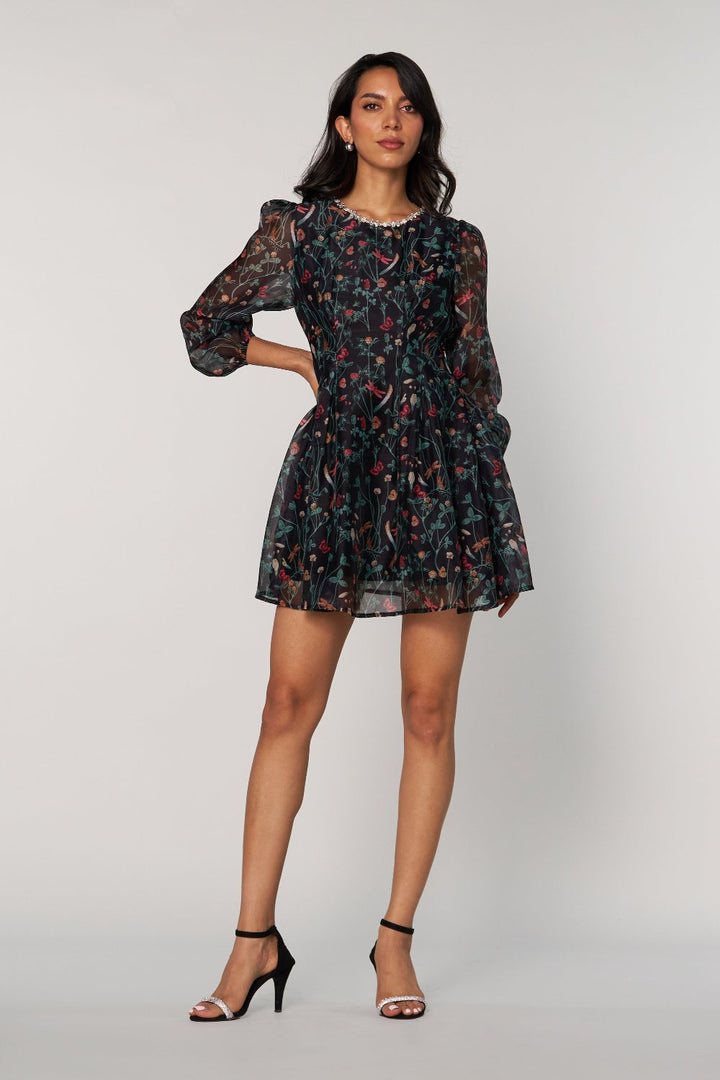 Nikita Vasdev In Our Victoria Floral Dress
