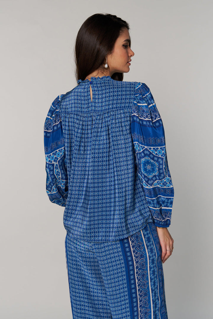 Urmi Daga In Our Denver Mulberry Blouse