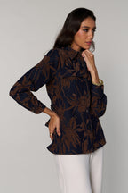 Mehak Jain In Our Denim Velvet Jacket