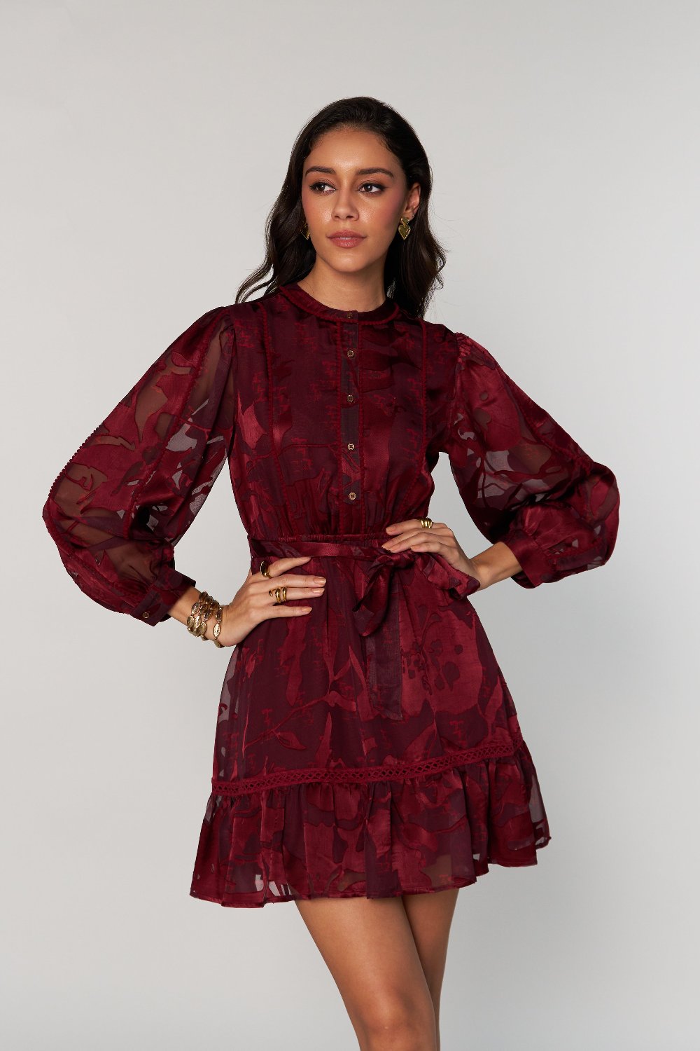 Yukta Sethi In Our Millie Jacquard Dress