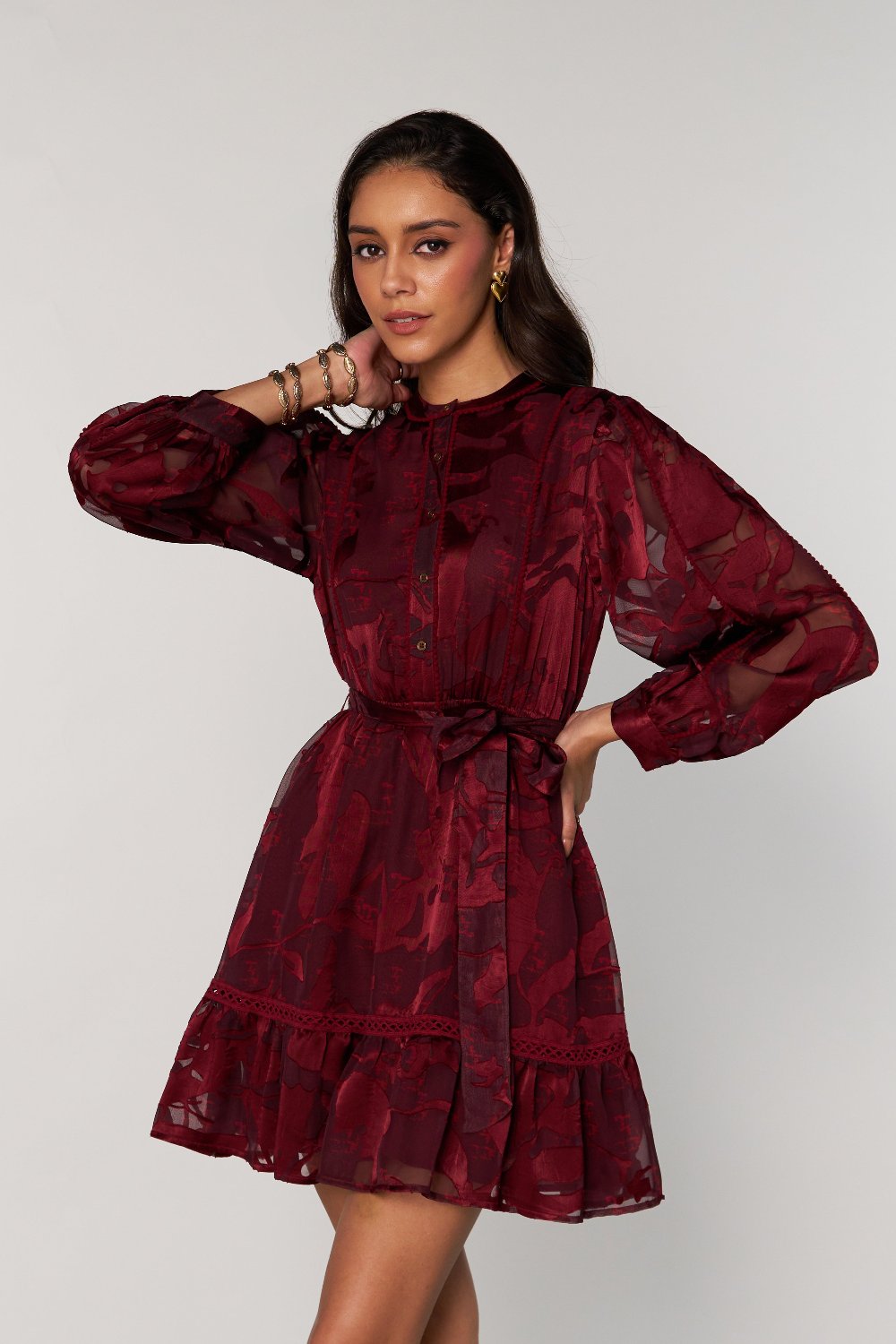 Millie Jacquard Dress