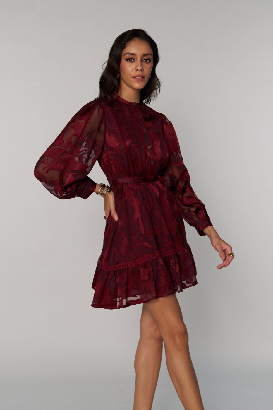 Millie Jacquard Dress