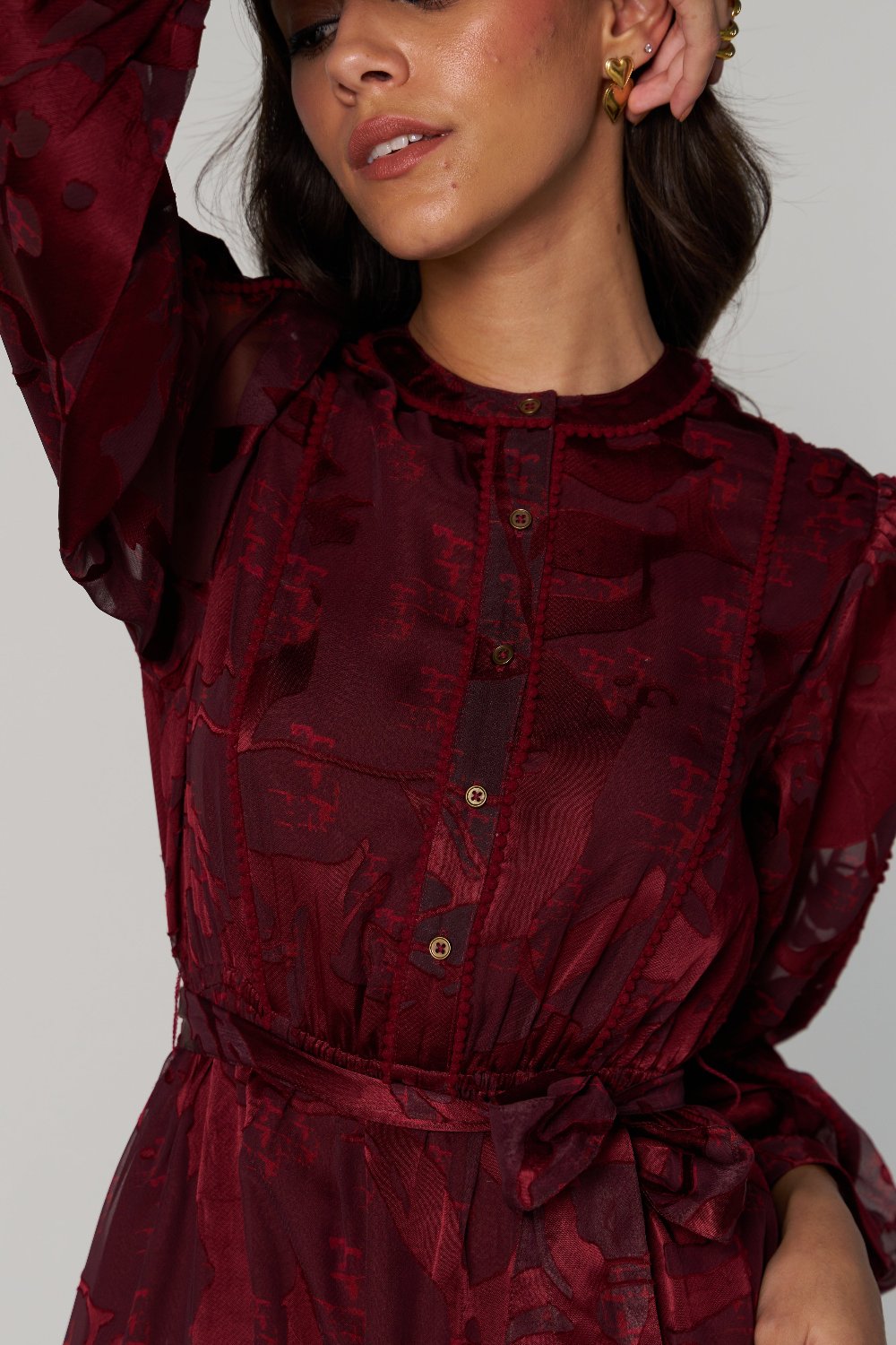 Yukta Sethi In Our Millie Jacquard Dress