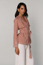 Gouri Grover In Our Freya Blush Trench