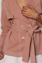 Gouri Grover In Our Freya Blush Trench