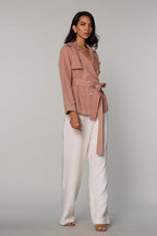 Gouri Grover In Our Freya Blush Trench