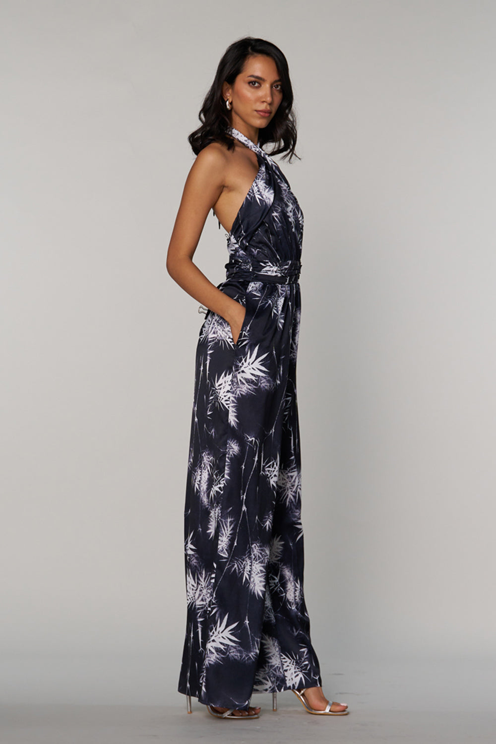 Tushita Mehta In Our Jemma Satin Jumpsuit