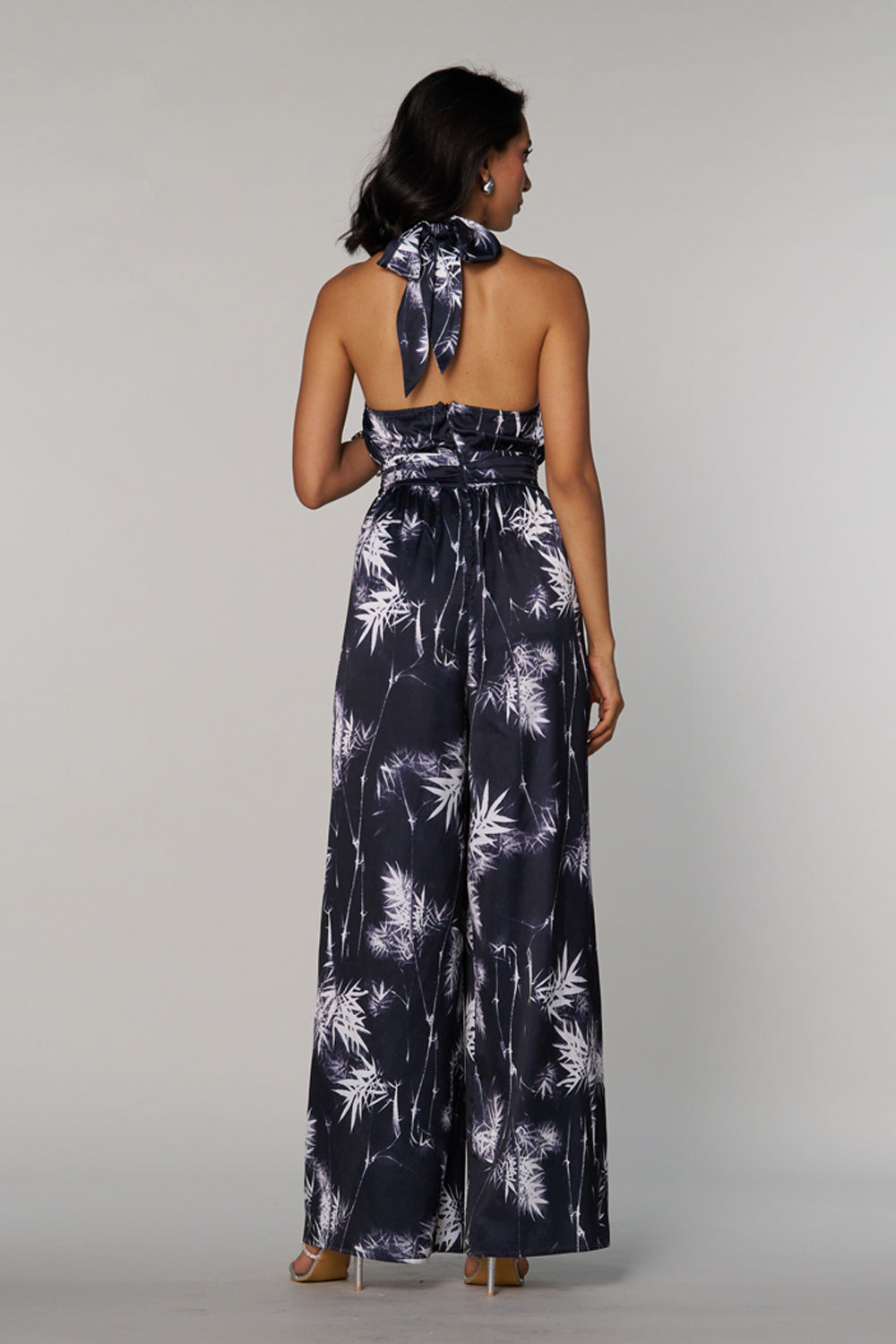 Tushita Mehta In Our Jemma Satin Jumpsuit