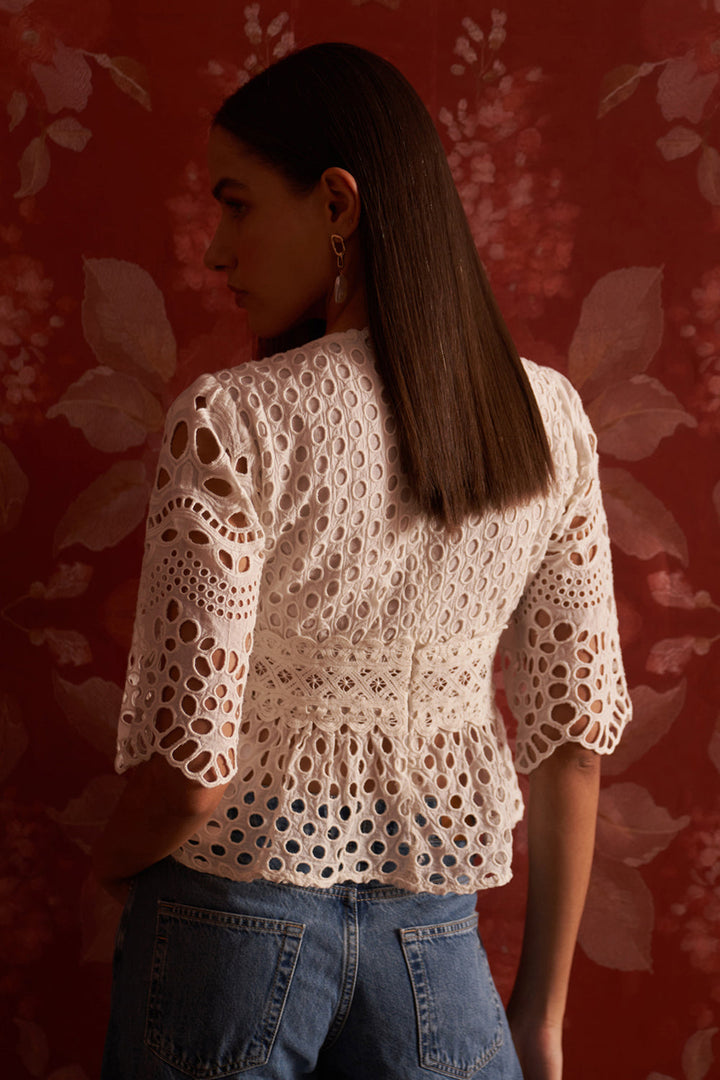 Tushita Mehta In Our Alice Peplum Top