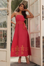 Clara Linen Blend Maxi