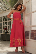 Clara Linen Blend Maxi