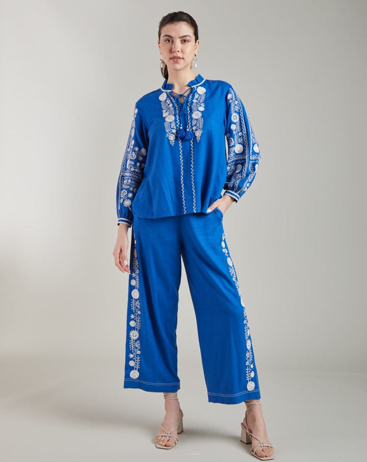 Amelie Blue Pants