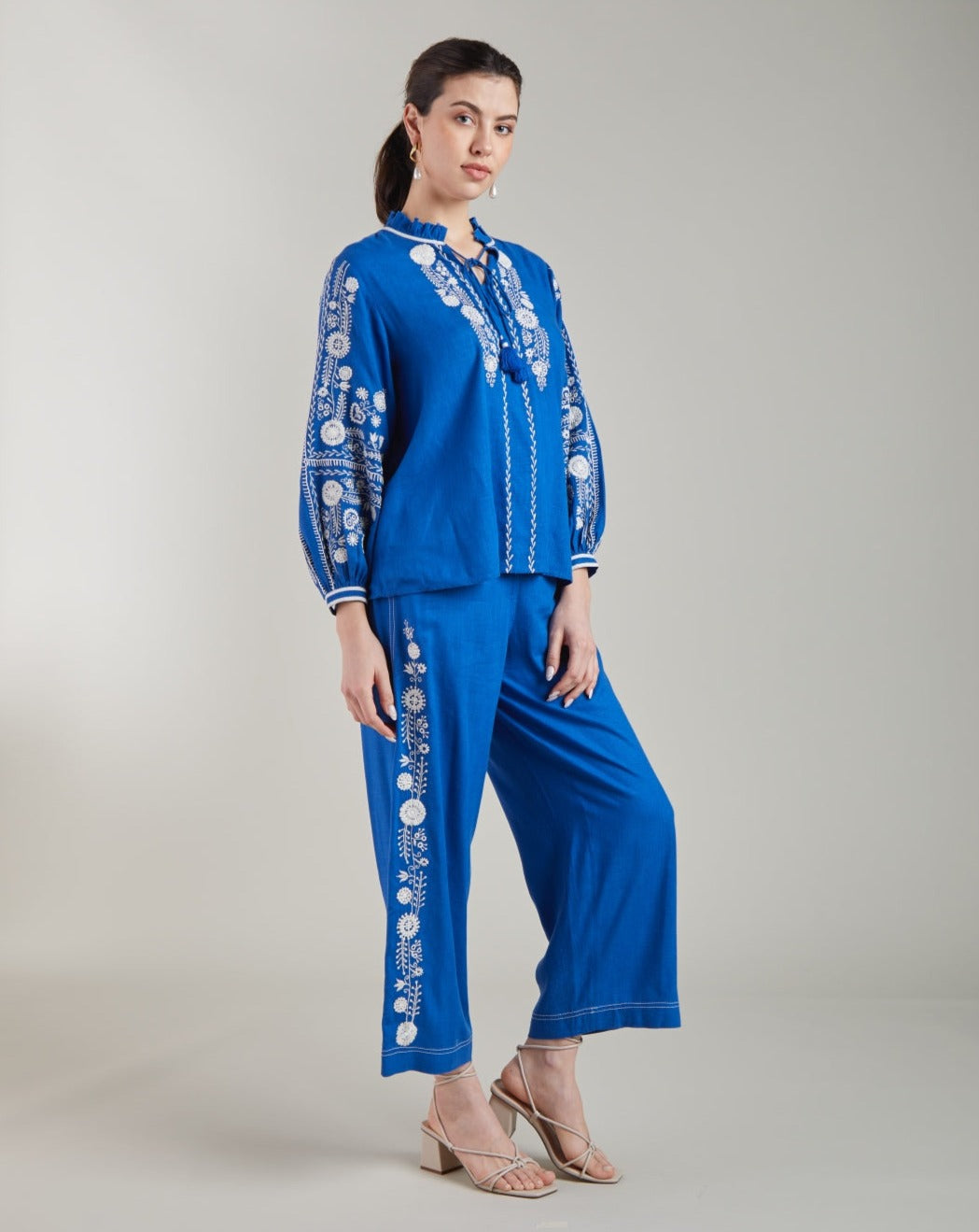 Amelie Blue Pants