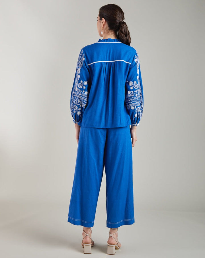 Amelie Blue Pants