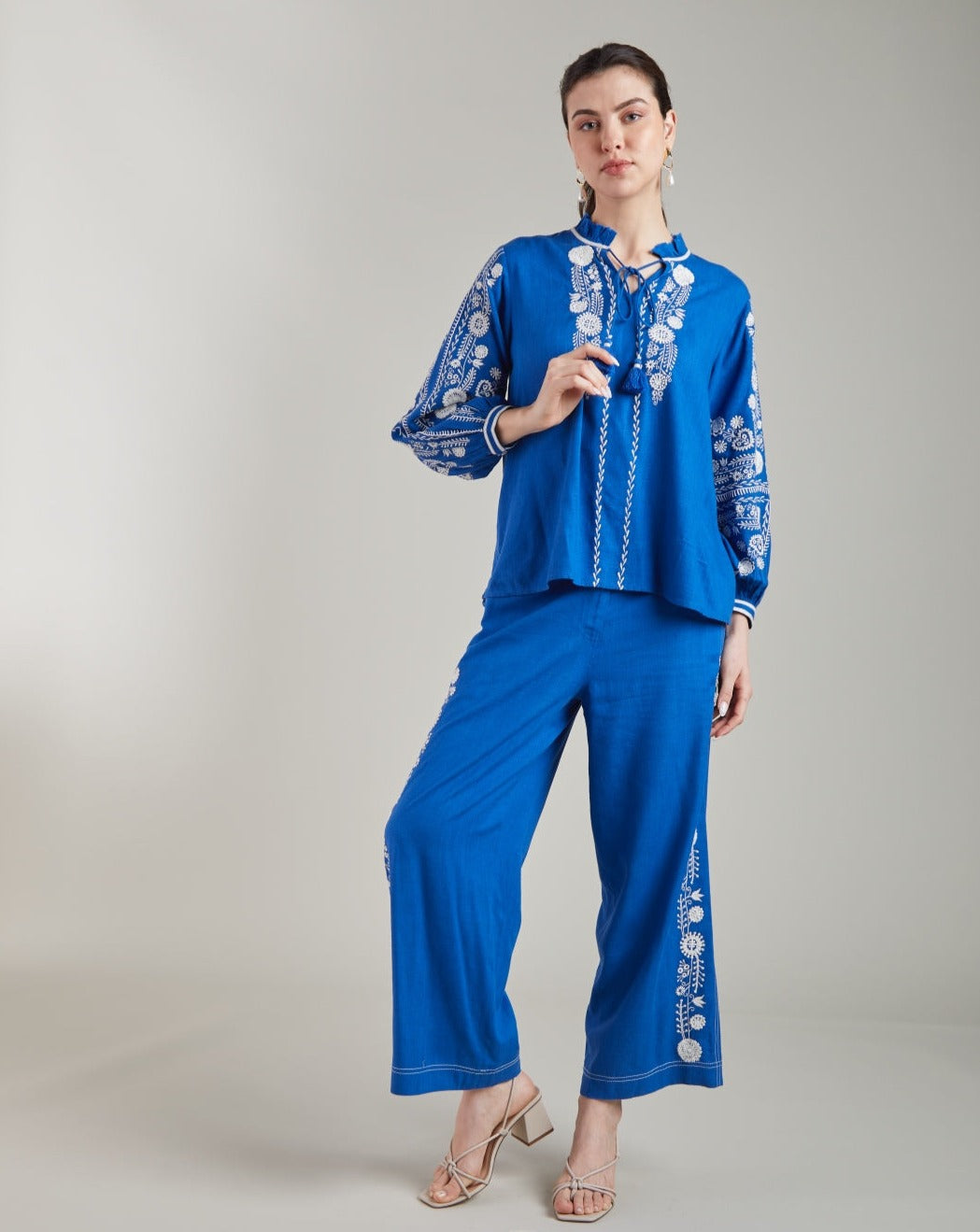 Amelie Blue Pants