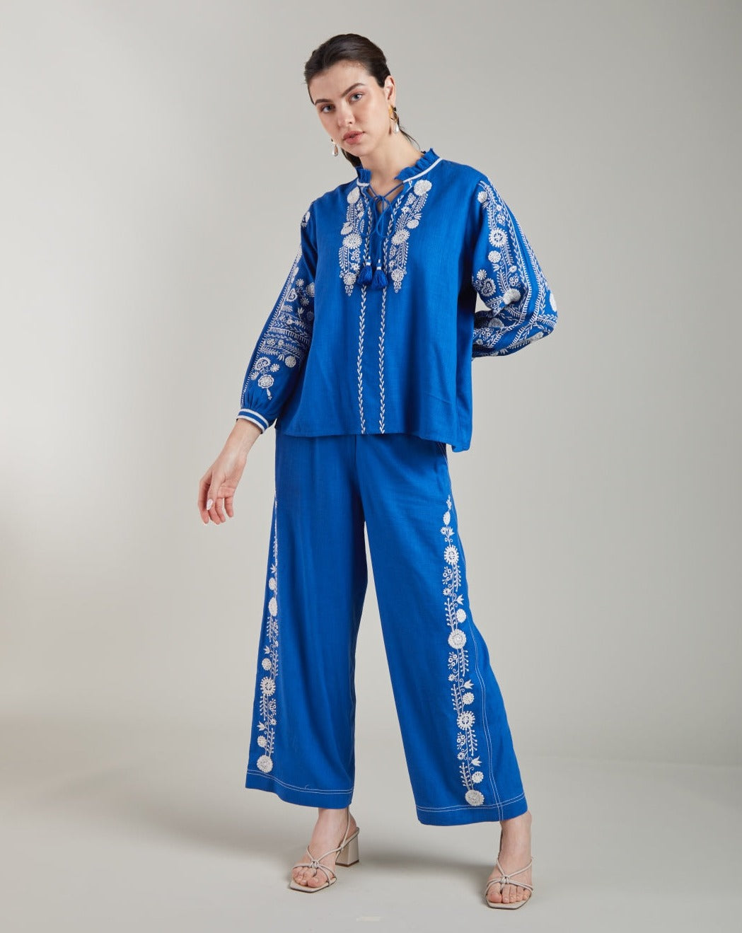 Amelie Blue Pants