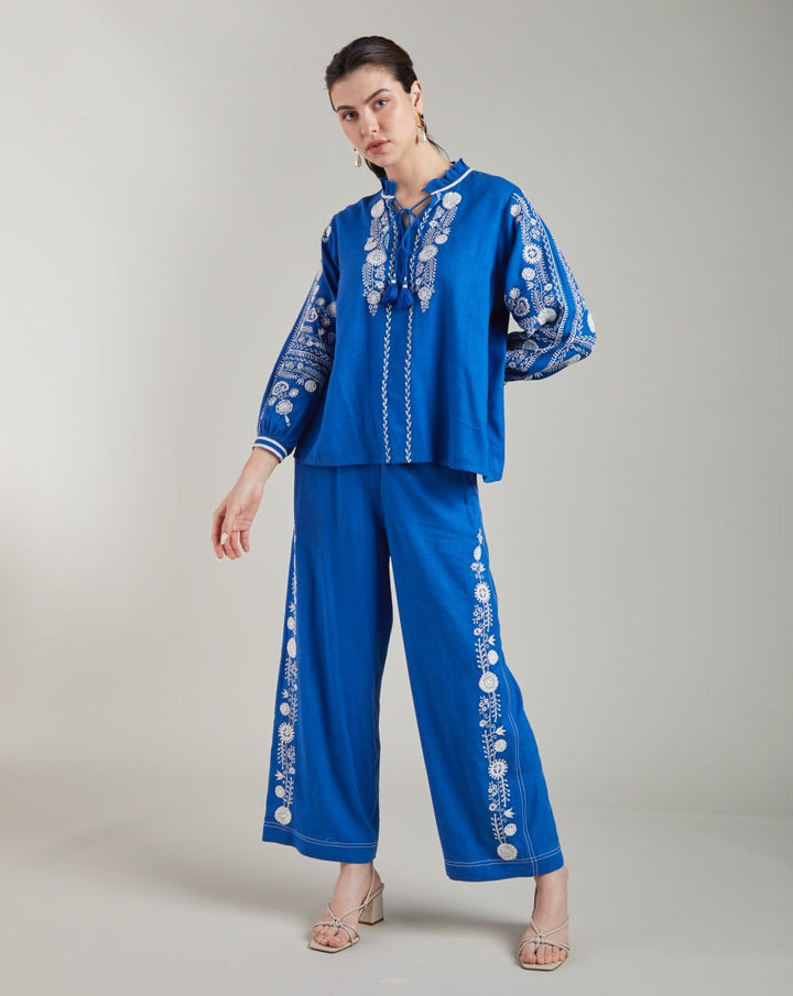 Amelie Blue Pants