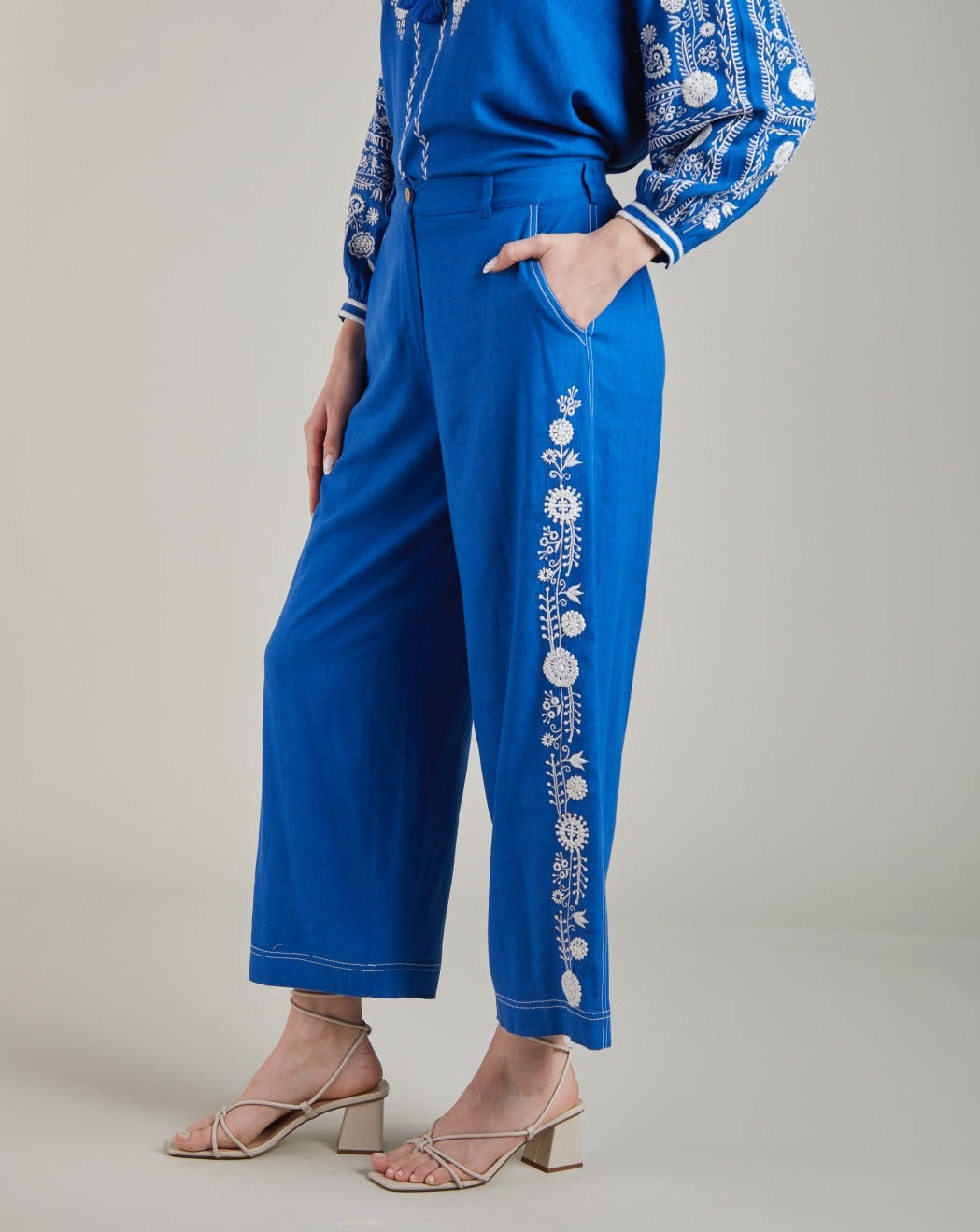 Amelie Blue Pants