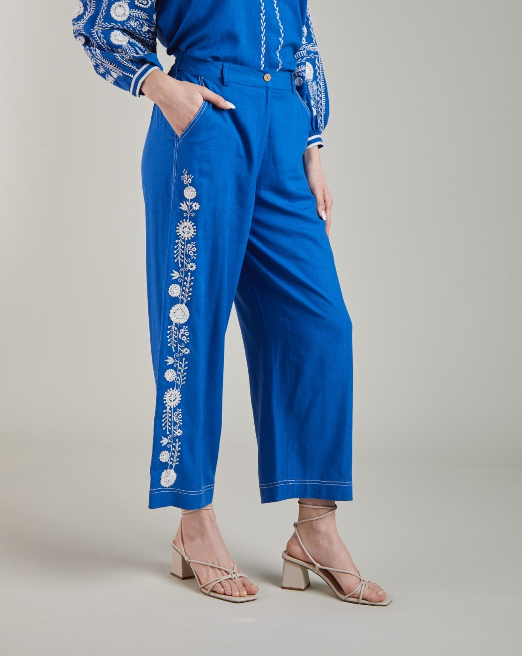 Amelie Blue Pants