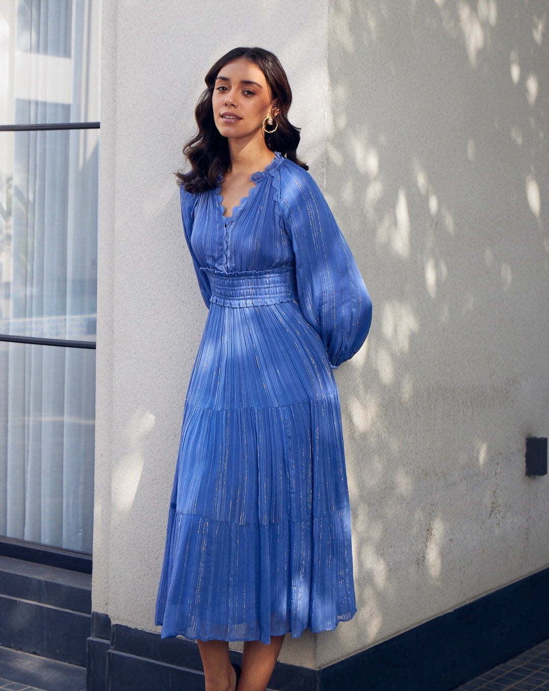 Georgia Lurex Dress
