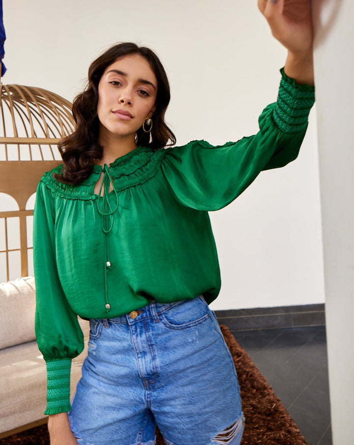 Blake Satin Top