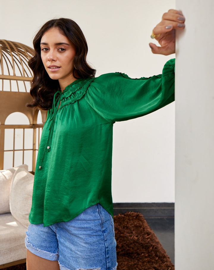Blake Satin Top
