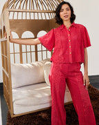 Tushita Mehta In Our Elsa Schiffli Pants