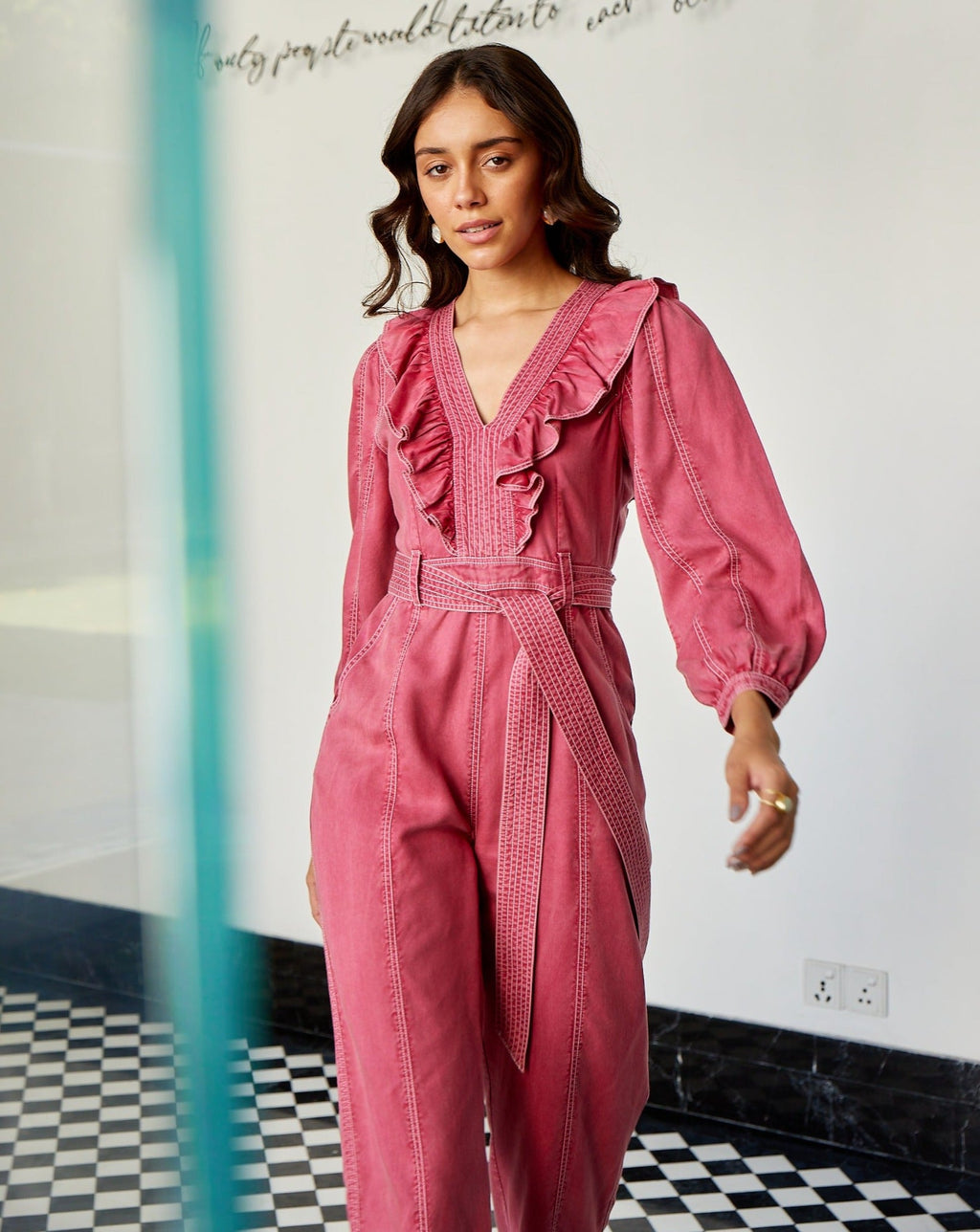 Tushita Mehta In Our Magnolia Jumpsuit