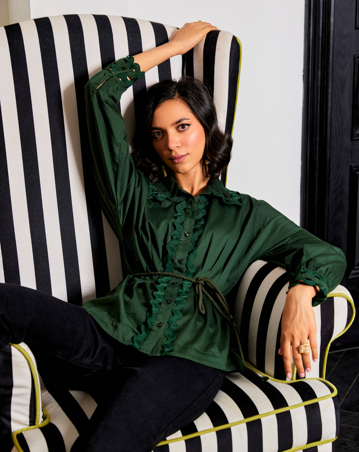 Green Wave Shirt
