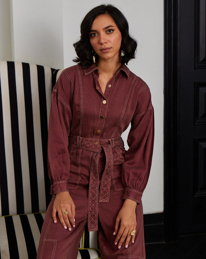 Kendal Rust Jumpsuit