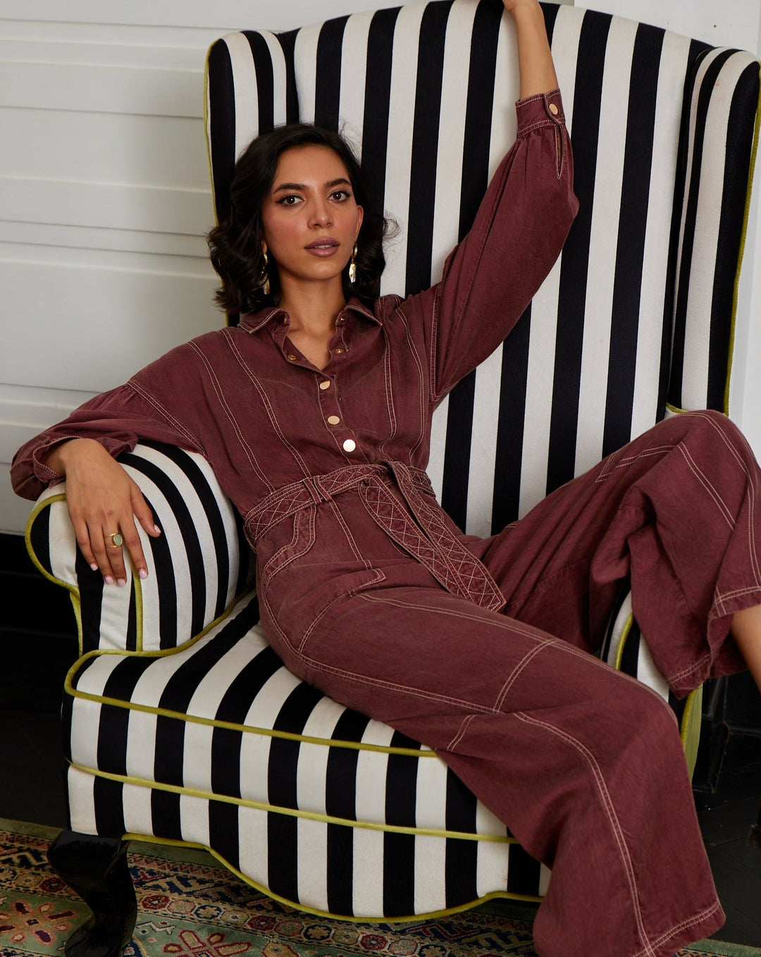 Kendal Rust Jumpsuit
