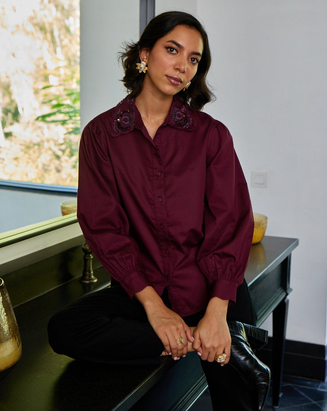 Erin Wine Shirt