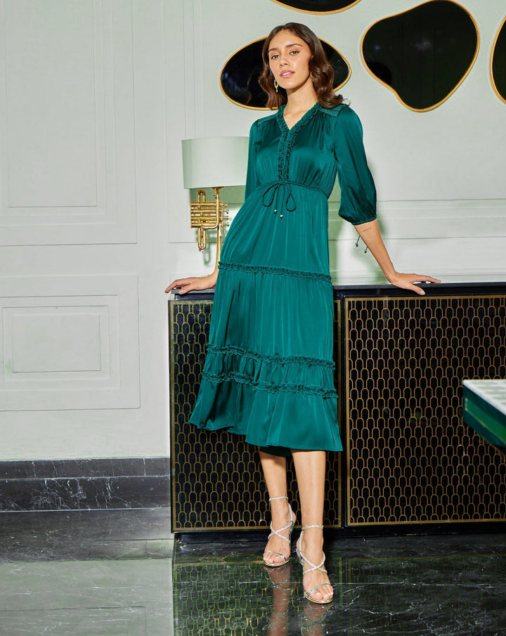 Alice Green Dress