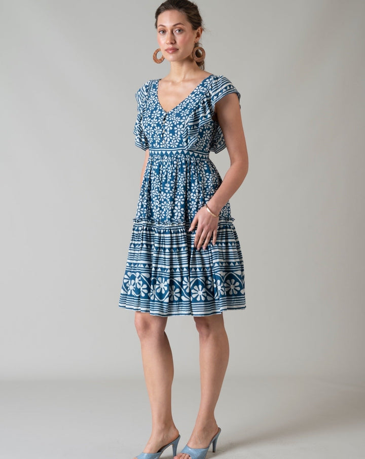 Anna Printed Dress