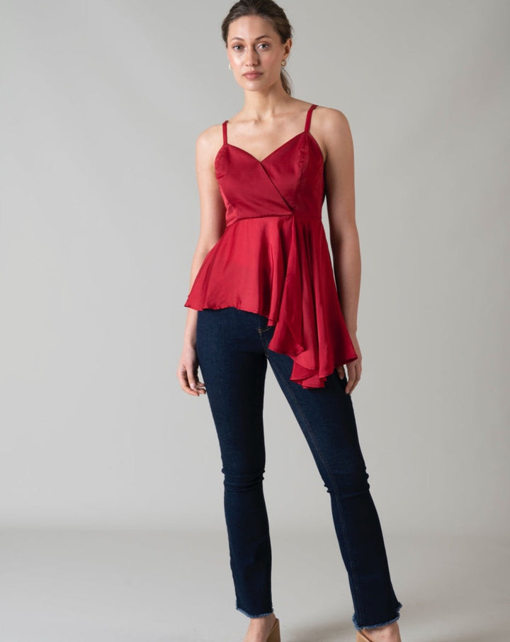 Tushita Mehta In Our Zoe Satin Top