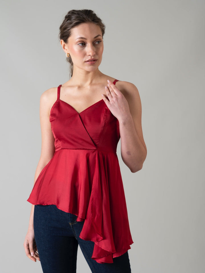 Tushita Mehta In Our Zoe Satin Top