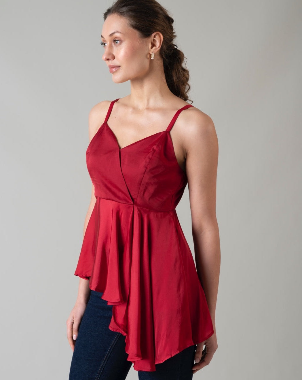 Tushita Mehta In Our Zoe Satin Top