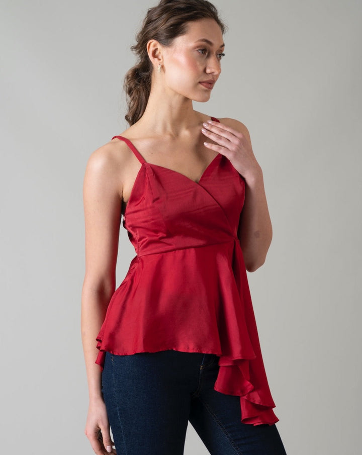 Tushita Mehta In Our Zoe Satin Top