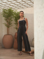 Isla Black Jumpsuit