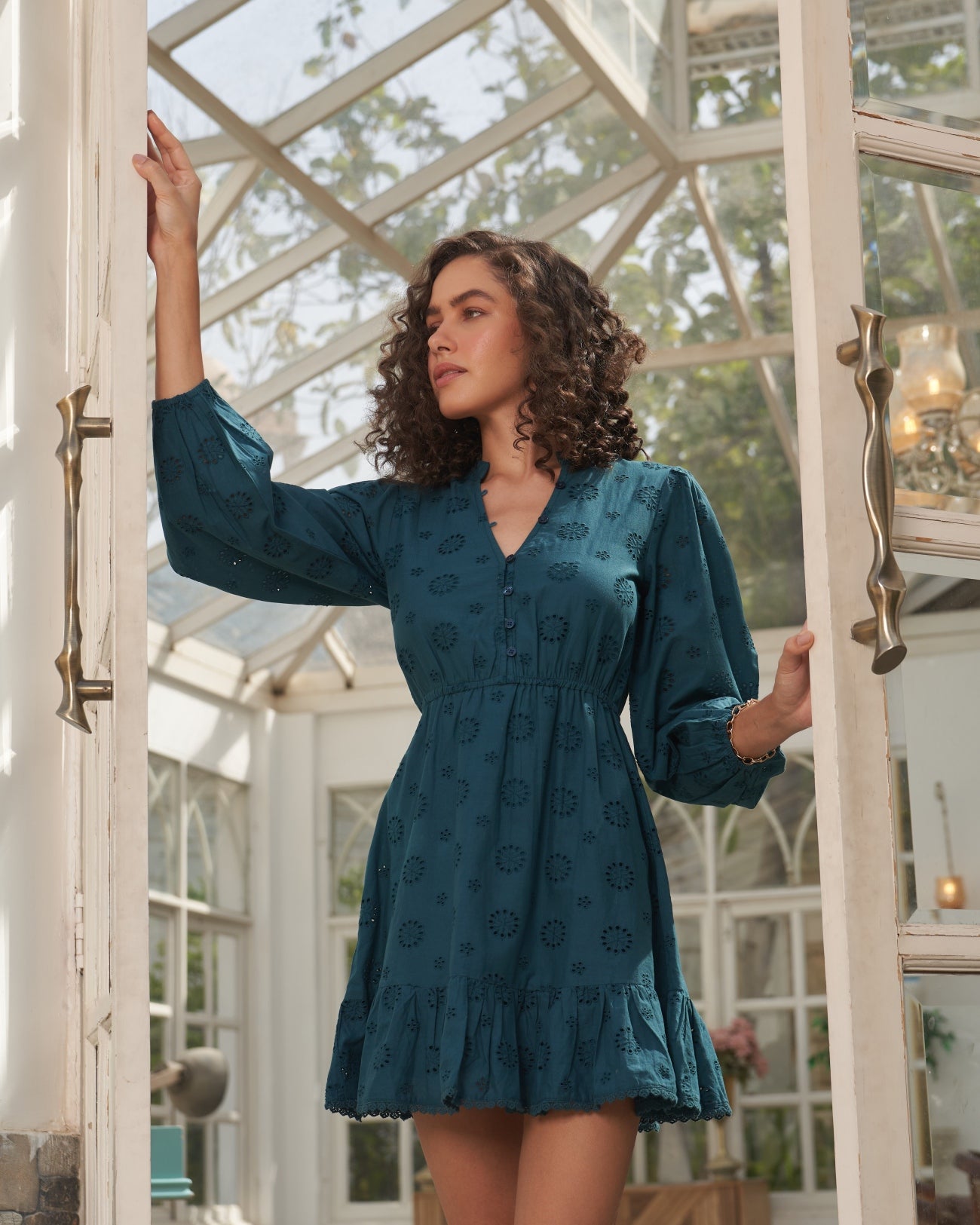 Ayushi Rajput In Our Sophie Green Dress