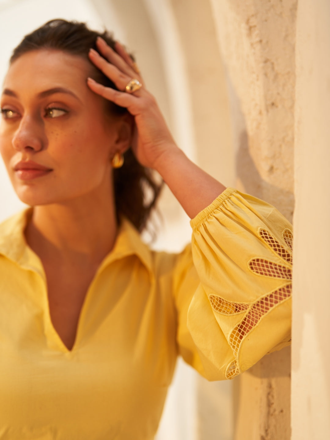 Gauri Mehta In Our Katherine Crop Top