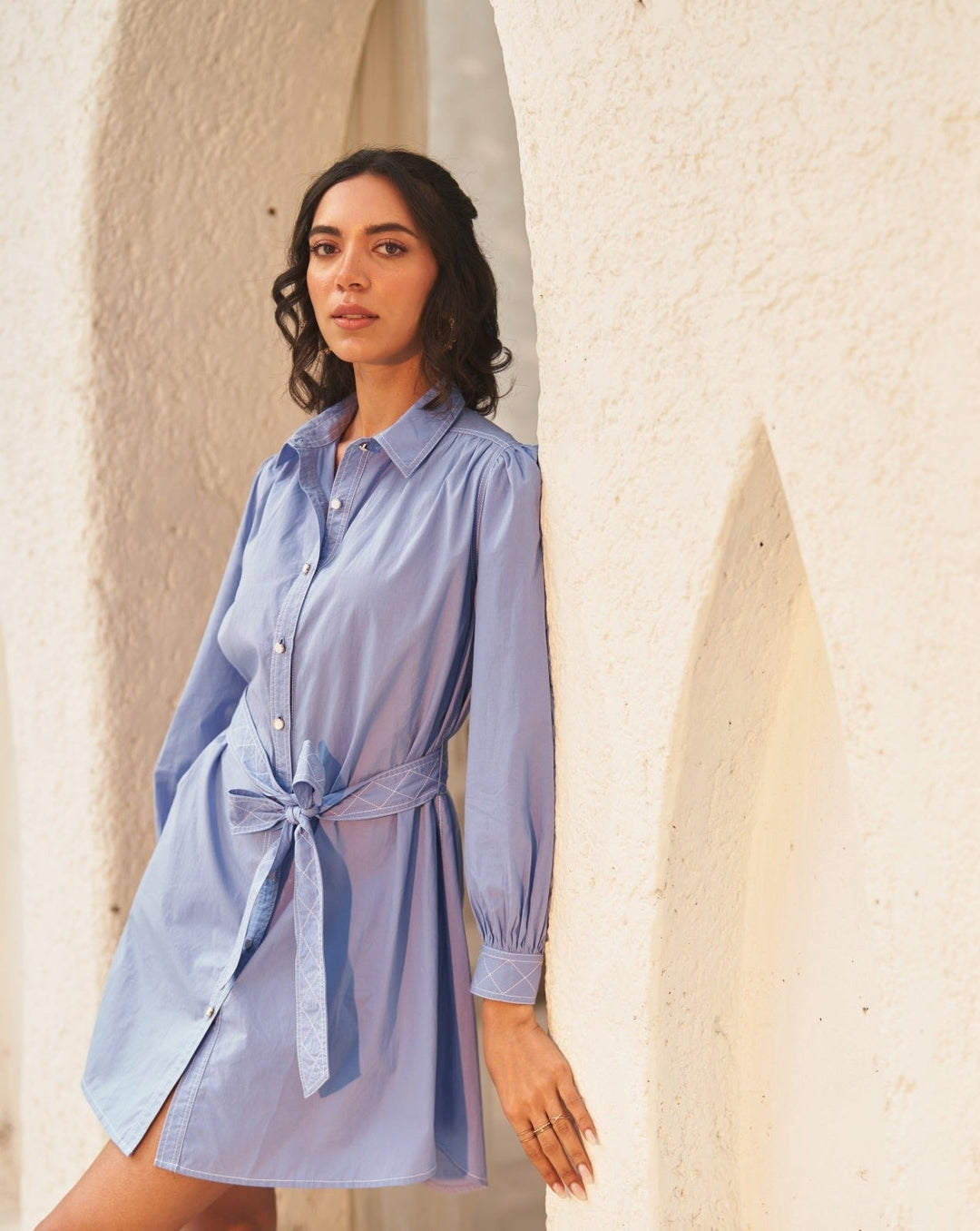 Esha Rao In Our Daphne Lilac Dress