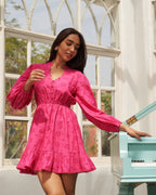 Arpita Gupta In Our Sophie Pink Dress